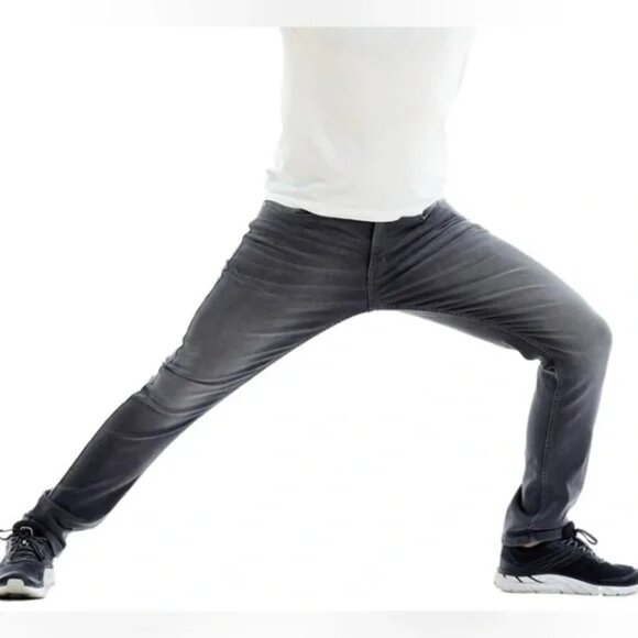 The Perfect Jean NYC Slim Fit Jeans 36 x 32 Stretch Cotton Miner Gray - Picture 3 of 11